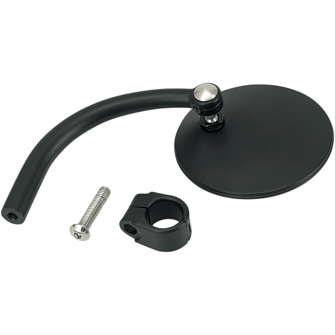 BILTWELL Clamp-On Utility Mirror Round Black 6503578131