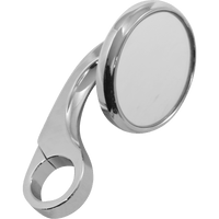 TODD'S CYCLE Shooter Mirror 1" Chrome 06400747