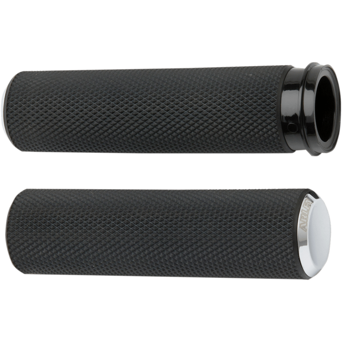 ARLEN NESS Grips Knurled TBW Chrome