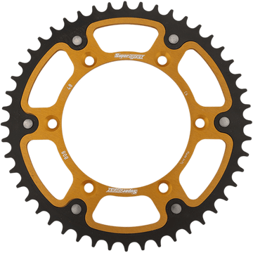 SUPERSPROX Stealth Rear Sprocket 48 Tooth Gold Kawasaki/Suzuki RST80848GLD