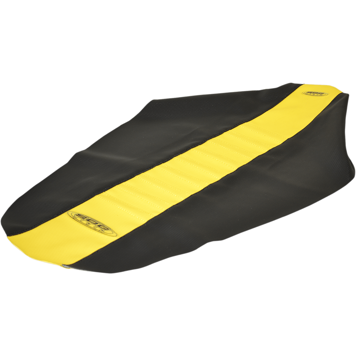 SDG Pleated Seat Cover Yellow Top/Black Sides