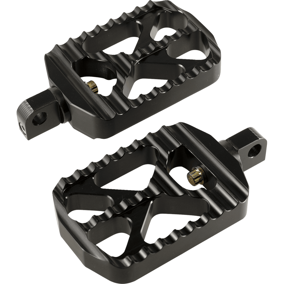 JOKER MACHINE Bear Claw Footpegs Black Harley-Davidson 086461B