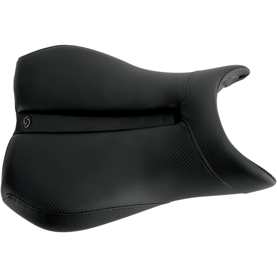 SADDLEMEN Gel Channel™ Track Carbon Fiber Sport Seat Black R6S 0810Y108