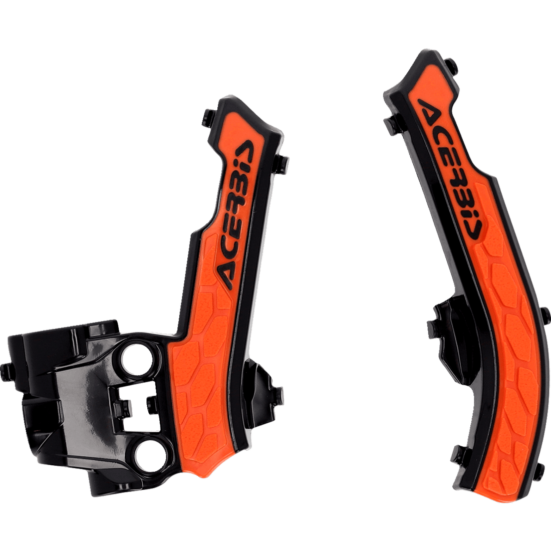 ACERBIS X-Grip Frame Guards Black/ '16 Orange Gas Gas | Husqvarna | KTM