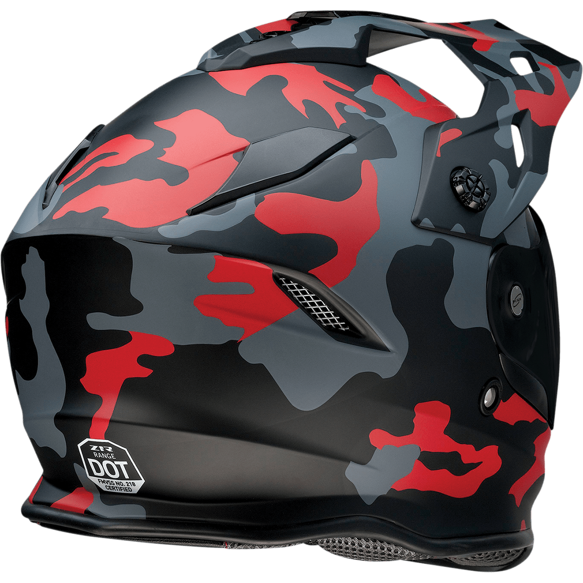 Z1R Range Helmet Camo Red Large