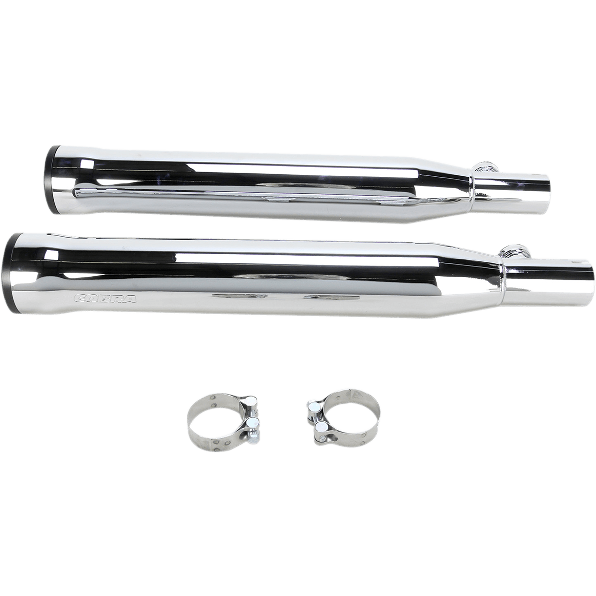 COBRA 3" RPT Mufflers for '00-'06 Softail Chrome 6054