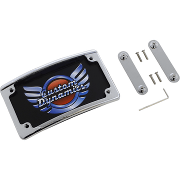 CUSTOM DYNAMICS LED License Plate Frame CVO Chrome