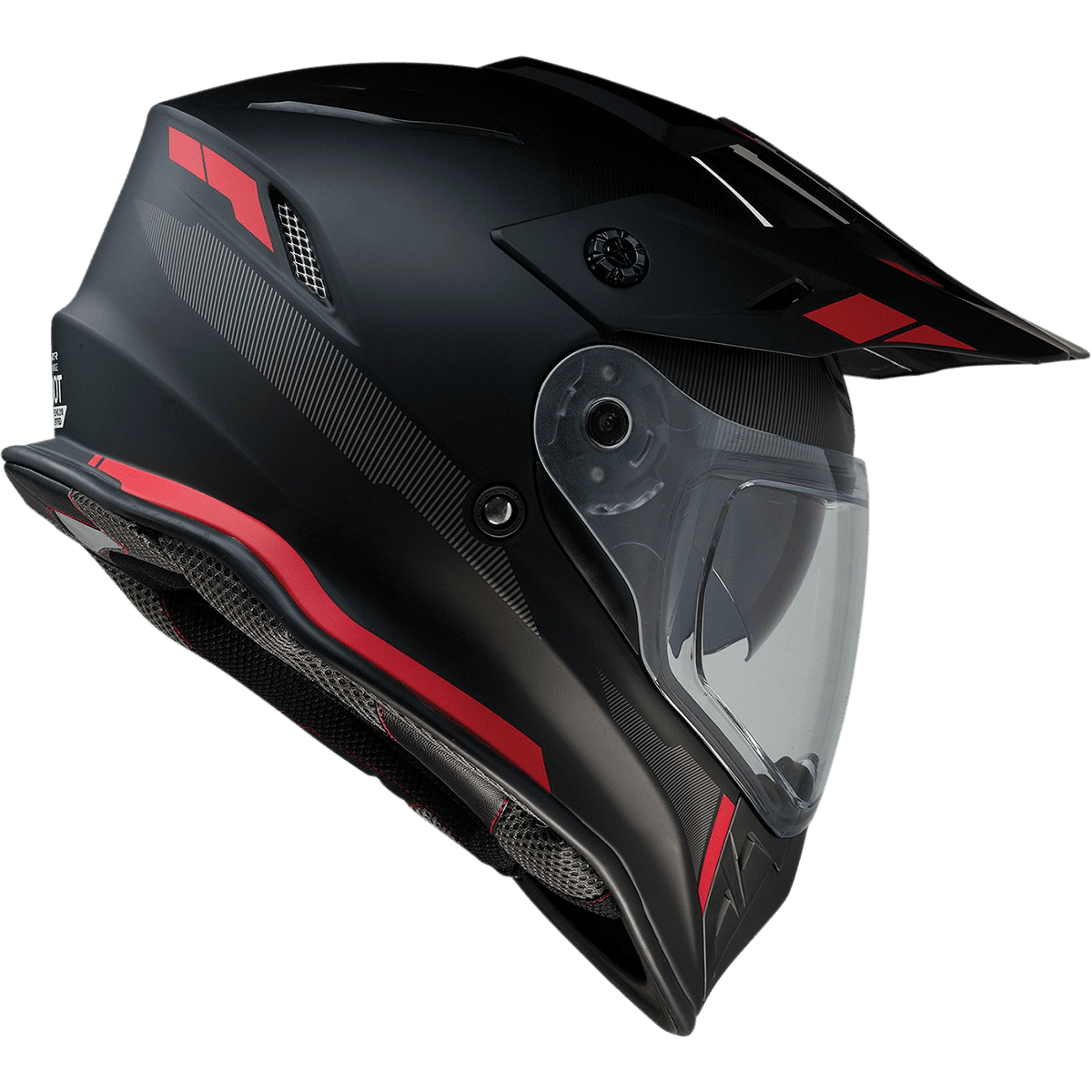 Z1R Range Helmet Uptake Black/Red Medium