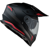 Z1R Range Helmet Uptake Black/Red Medium