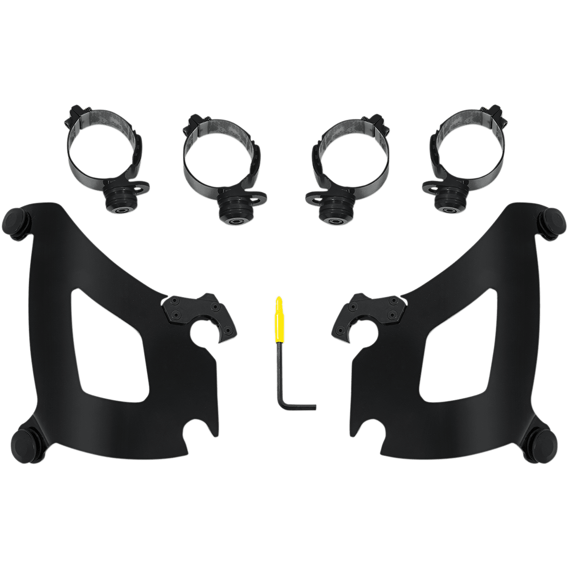 MEMPHIS SHADES Bullet Mounting Kit Black FLSB MEB2045