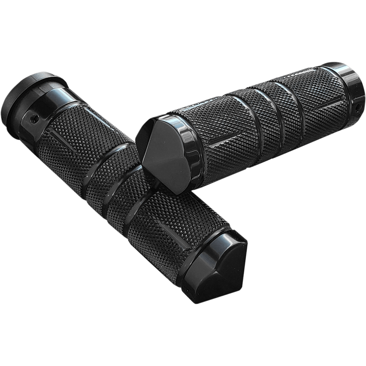 ACCUTRONIX Grips Knurled Diamond TBW Black GR101SKIB