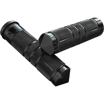 ACCUTRONIX Grips Knurled Diamond TBW Black GR101SKIB