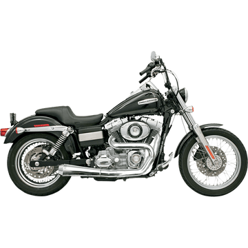 BASSANI XHAUST Road Rage 2:1 Exhaust Chrome FXD 1D5250