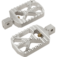 JOKER MACHINE Bear Claw Footpegs Silver Indian 086468