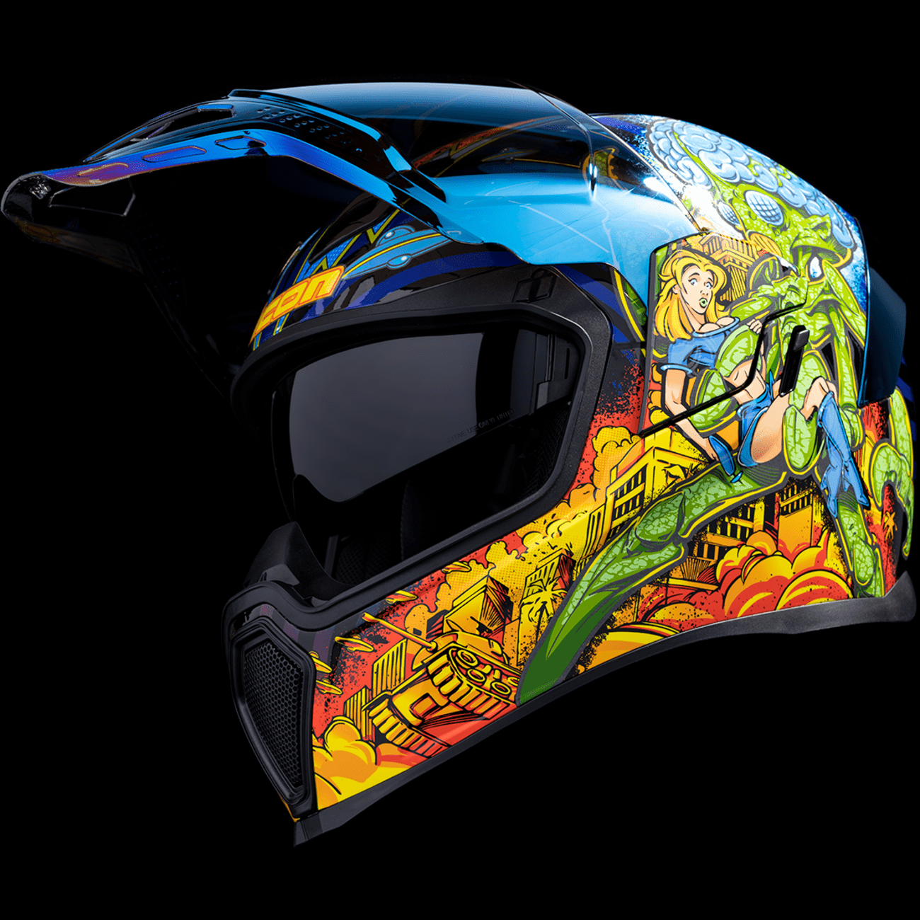 ICON Airflite™ Helmet Bugoid Blitz Blue 3XL