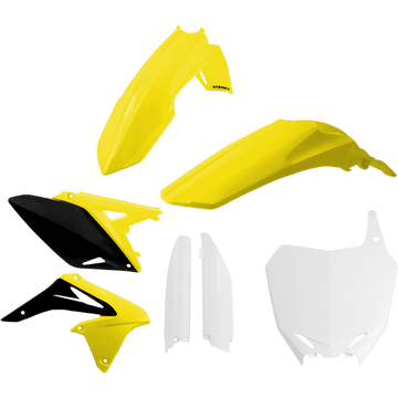 ACERBIS Full Replacement Body Kit OEM '14 Yellow/White/Black 2198034584