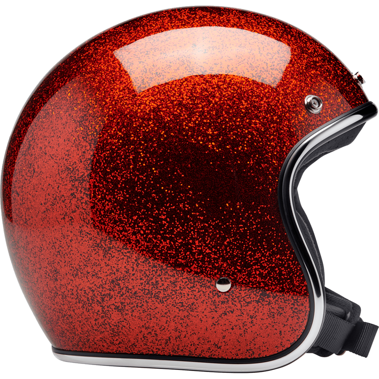 BILTWELL Bonanza Helmet Rootbeer Megaflake XS 1001457201