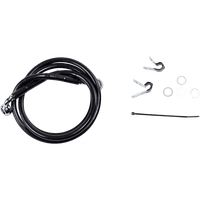 DRAG SPECIALTIES Brake Line Front (Upper) Black