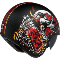 Z1R Saturn Helmet Devil Made Me Black/Red XL