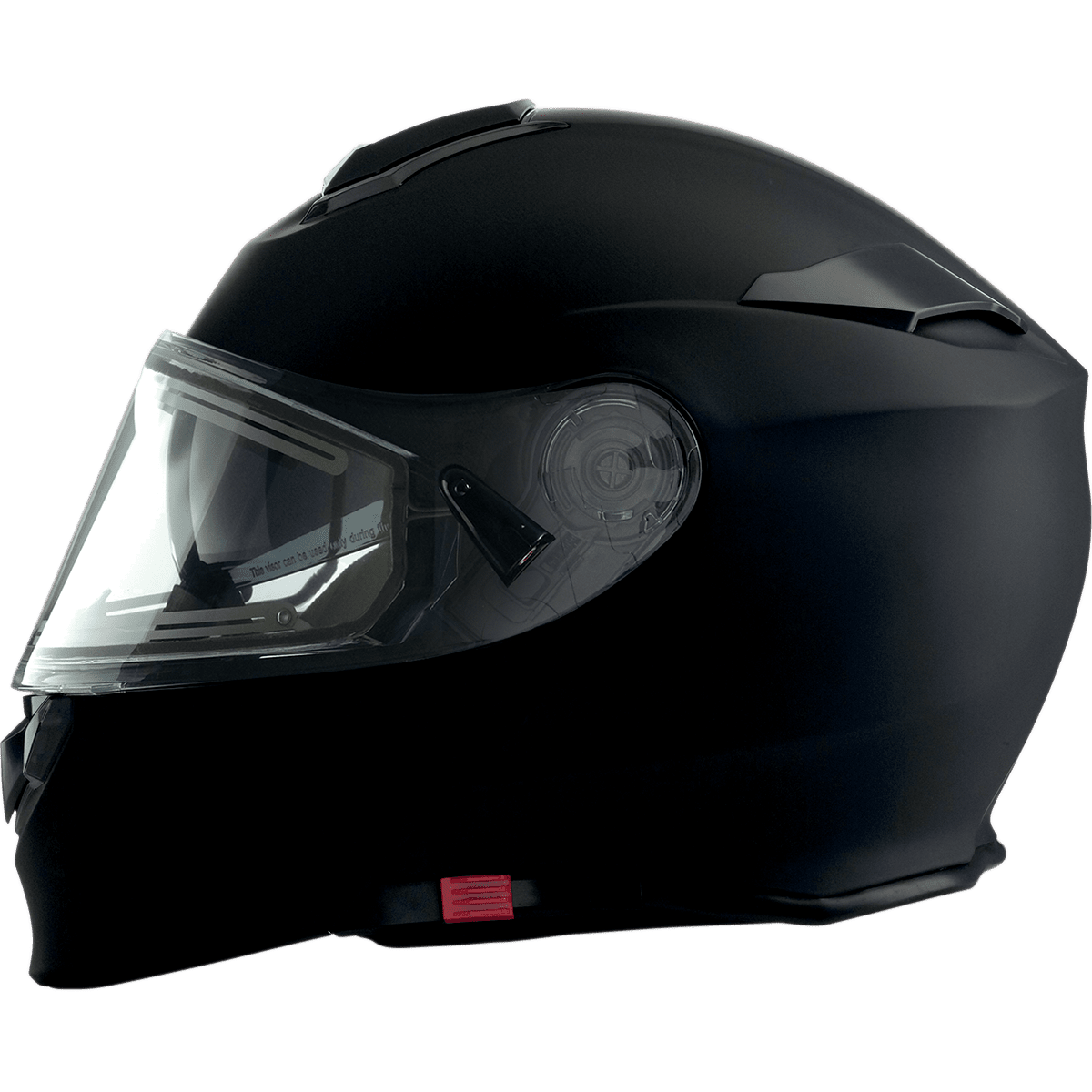 Z1R Solaris Modular Snow Helmet Electric Flat Black 3XL