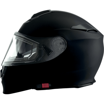 Z1R Solaris Modular Snow Helmet Electric Flat Black 3XL