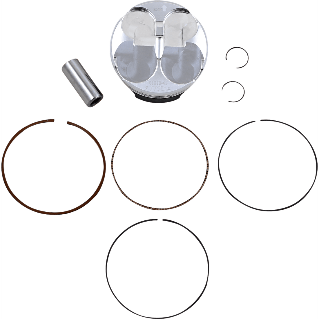 WOSSNER Piston Kit 76.76 mm Honda