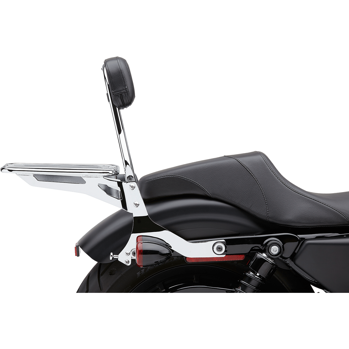 COBRA Backrest Kit 14" Chrome XL 6022005