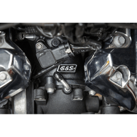 S&S CYCLE CNC-Ported Intake Manifold M8 55 mm Black 1600276