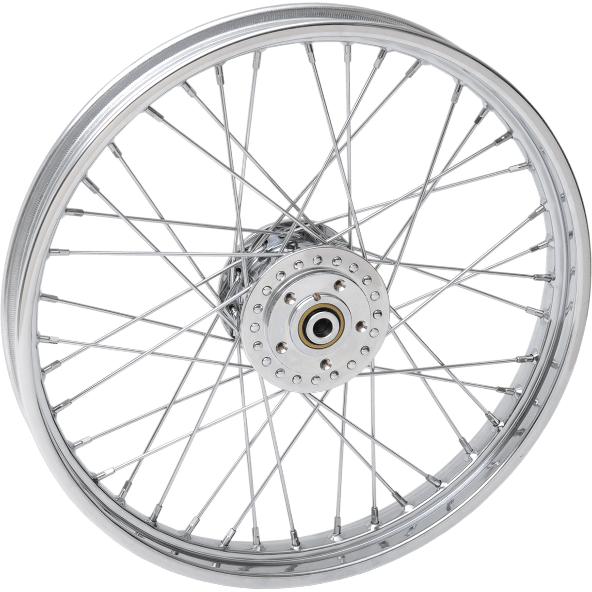 DRAG SPECIALTIES Wheel Laced 40 Spoke Front Chrome 21x2.15