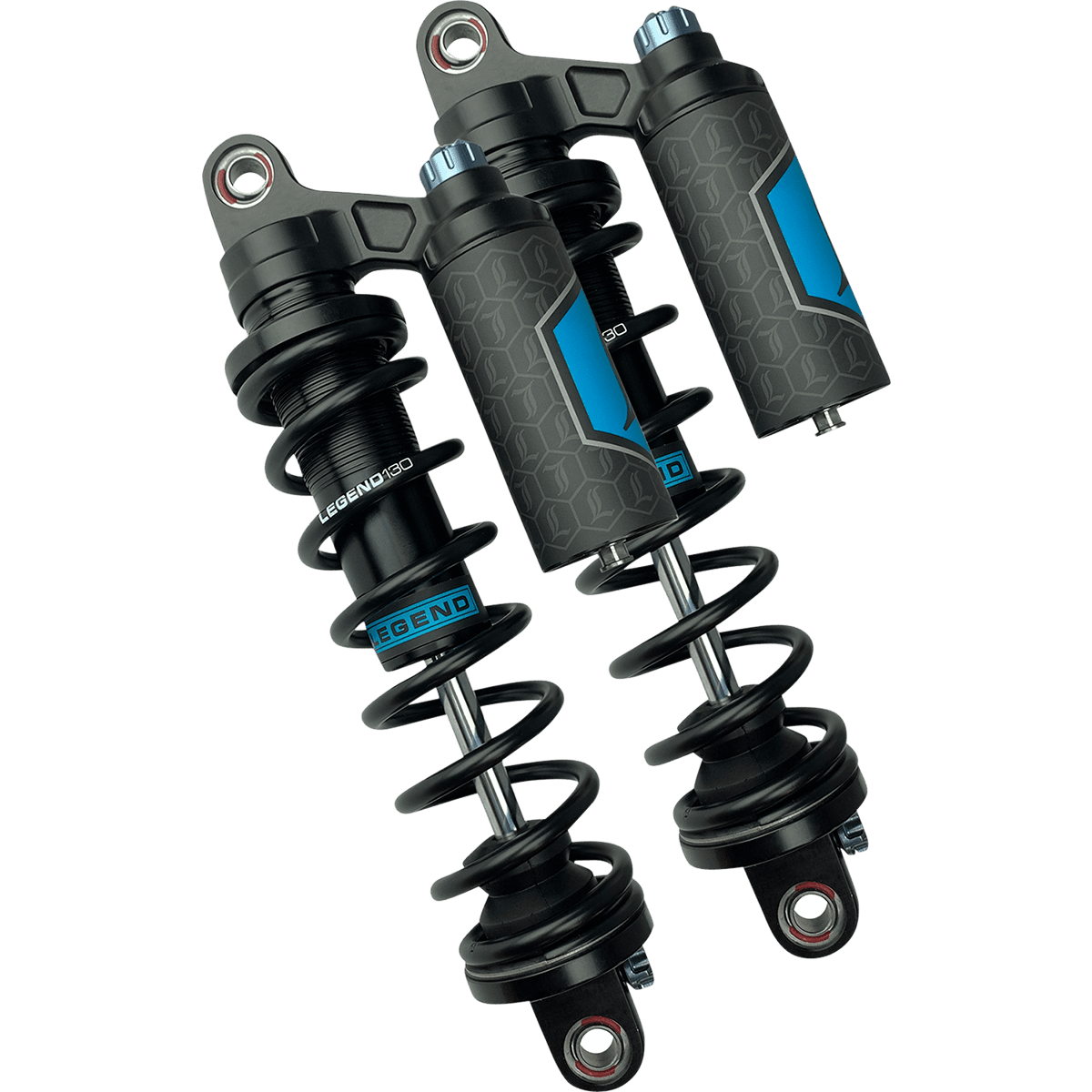 LEGEND SUSPENSION REVO ARC Piggyback Shocks Standard Black 14" '84-'00 FXR 13101900