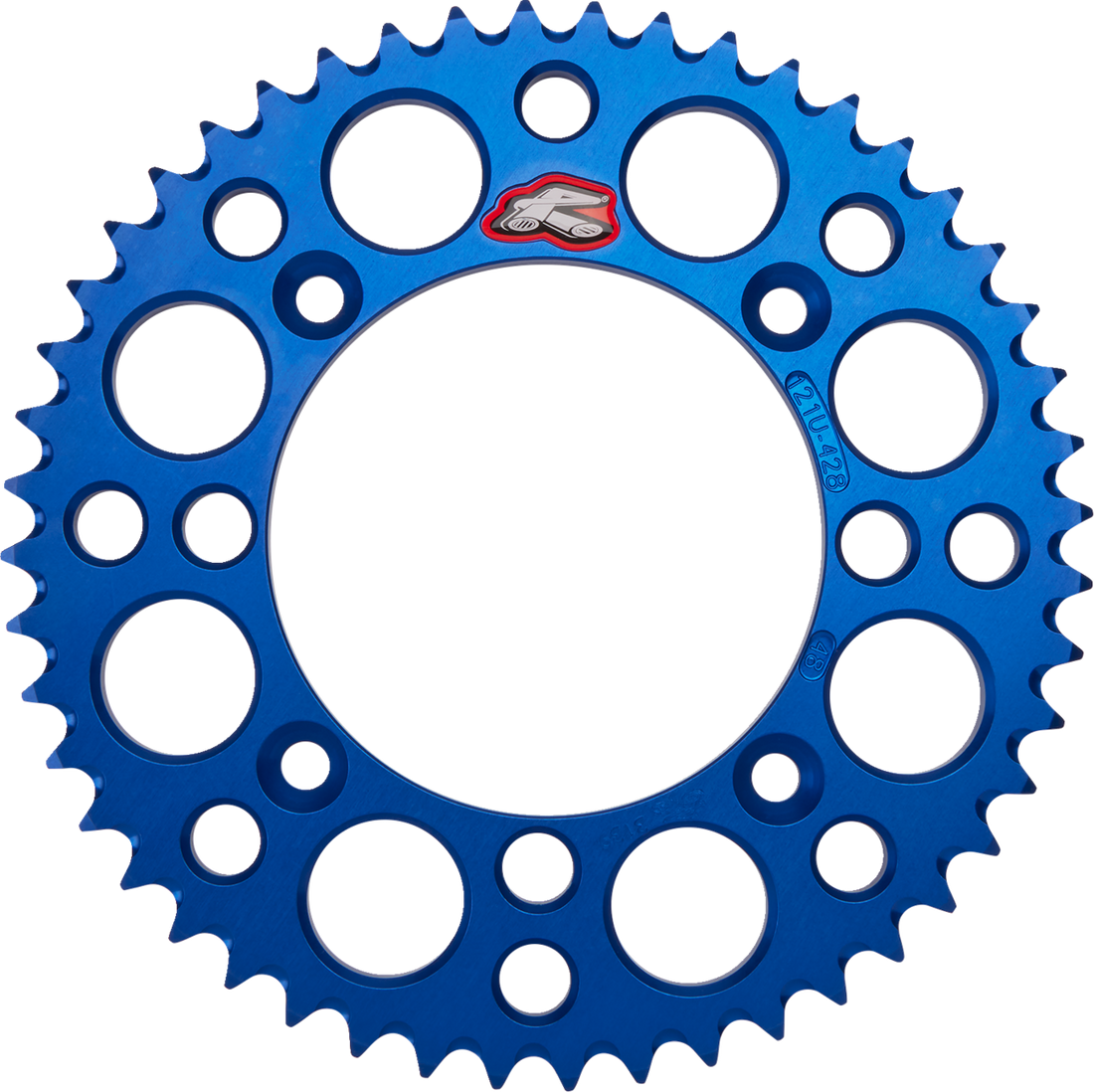 RENTHAL Rear Sprocket Yamaha/Suzuki Blue 48 Tooth 121U42848GPBU