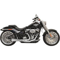 BASSANI XHAUST 2-into-1 Road Rage Exhaust System Chrome 1S94R