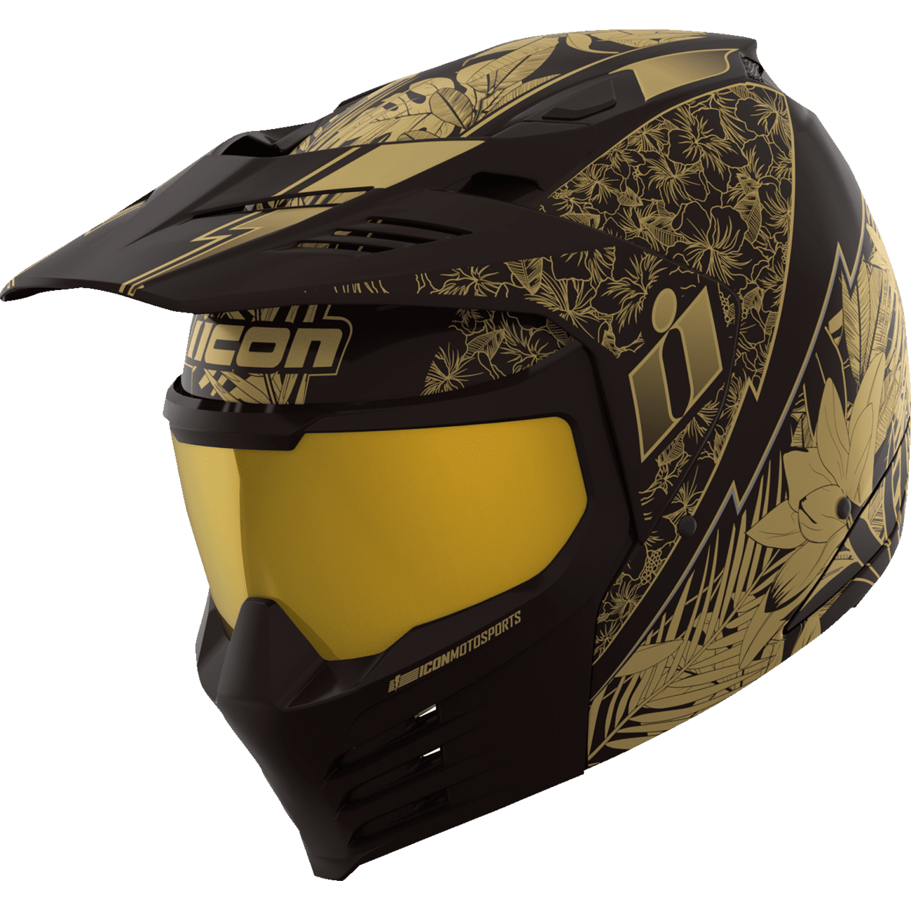 ICON Elsinore™ Helmet Kaonohi Black XS