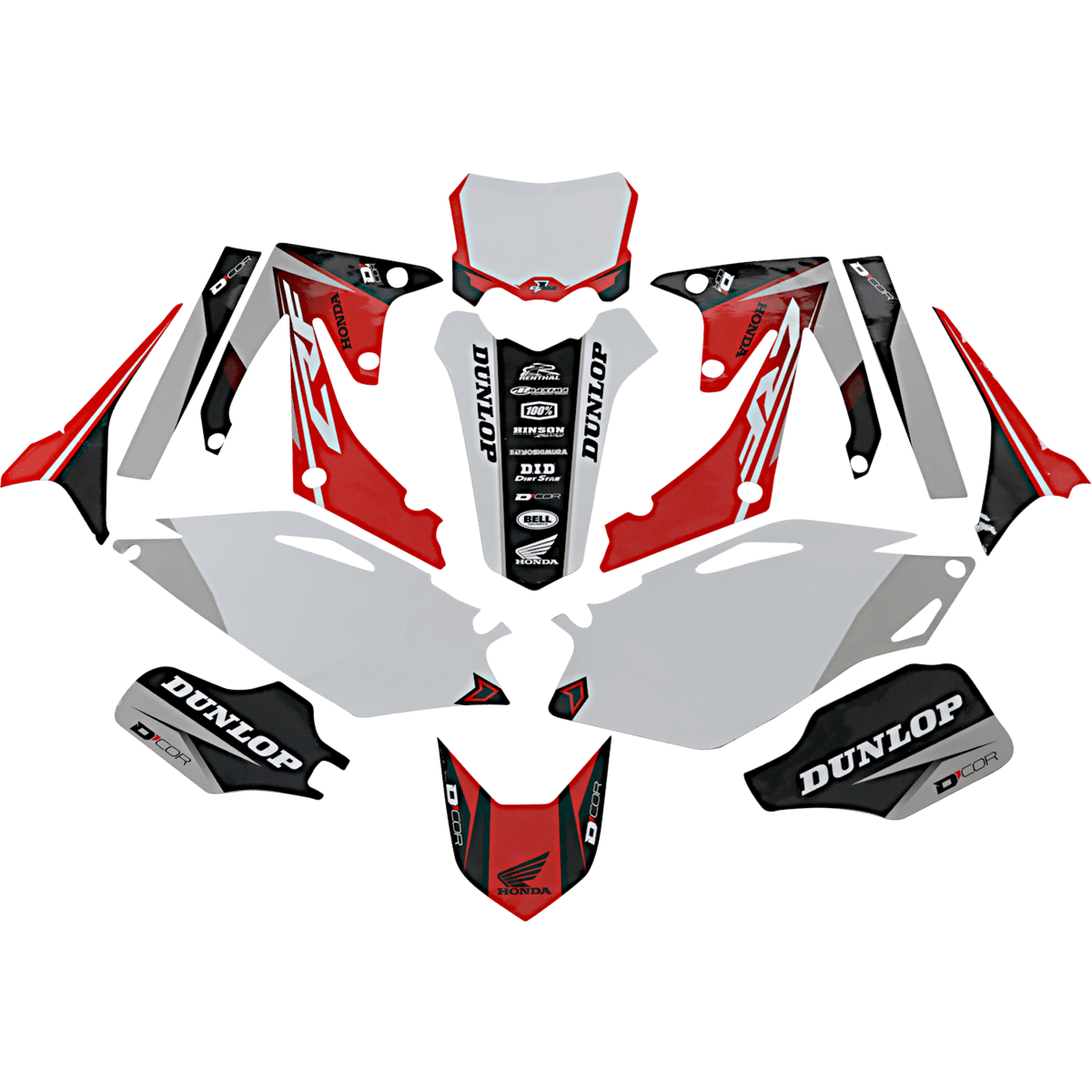 D'COR VISUALS Graphic Kit Honda 2010246