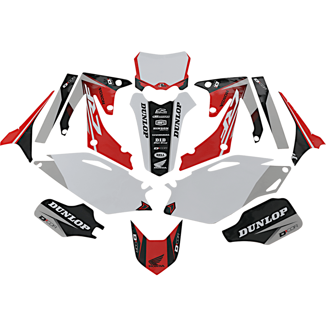 D'COR VISUALS Graphic Kit Honda 2010246