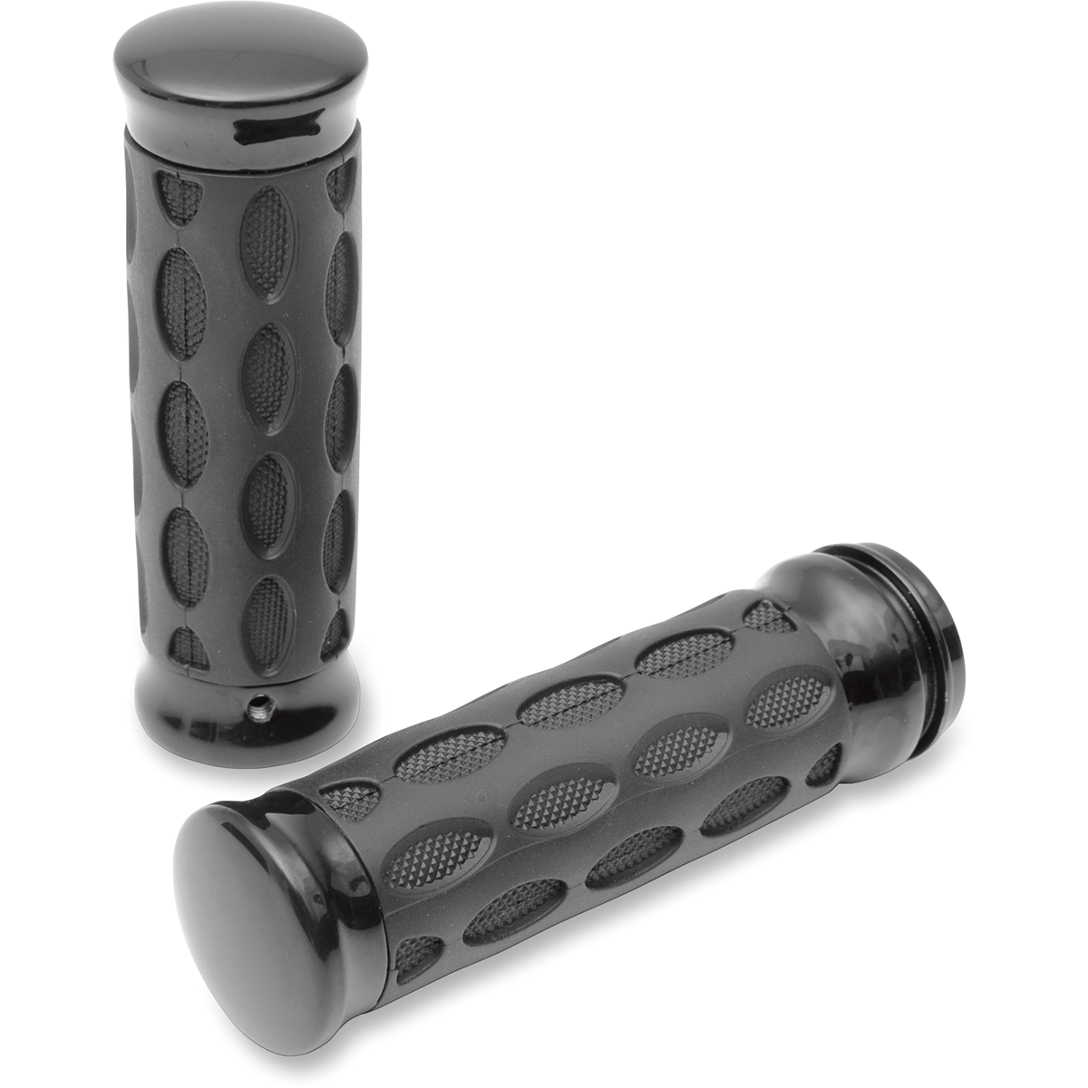 DRAG SPECIALTIES Grips Hotop Black/Rubber