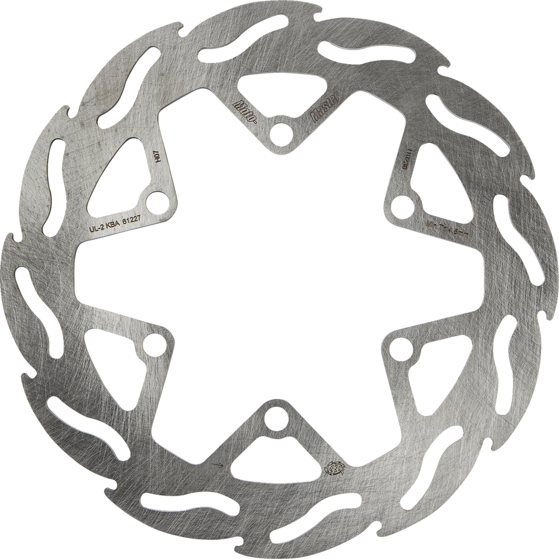 MOTO-MASTER Brake Rotor Front Flame