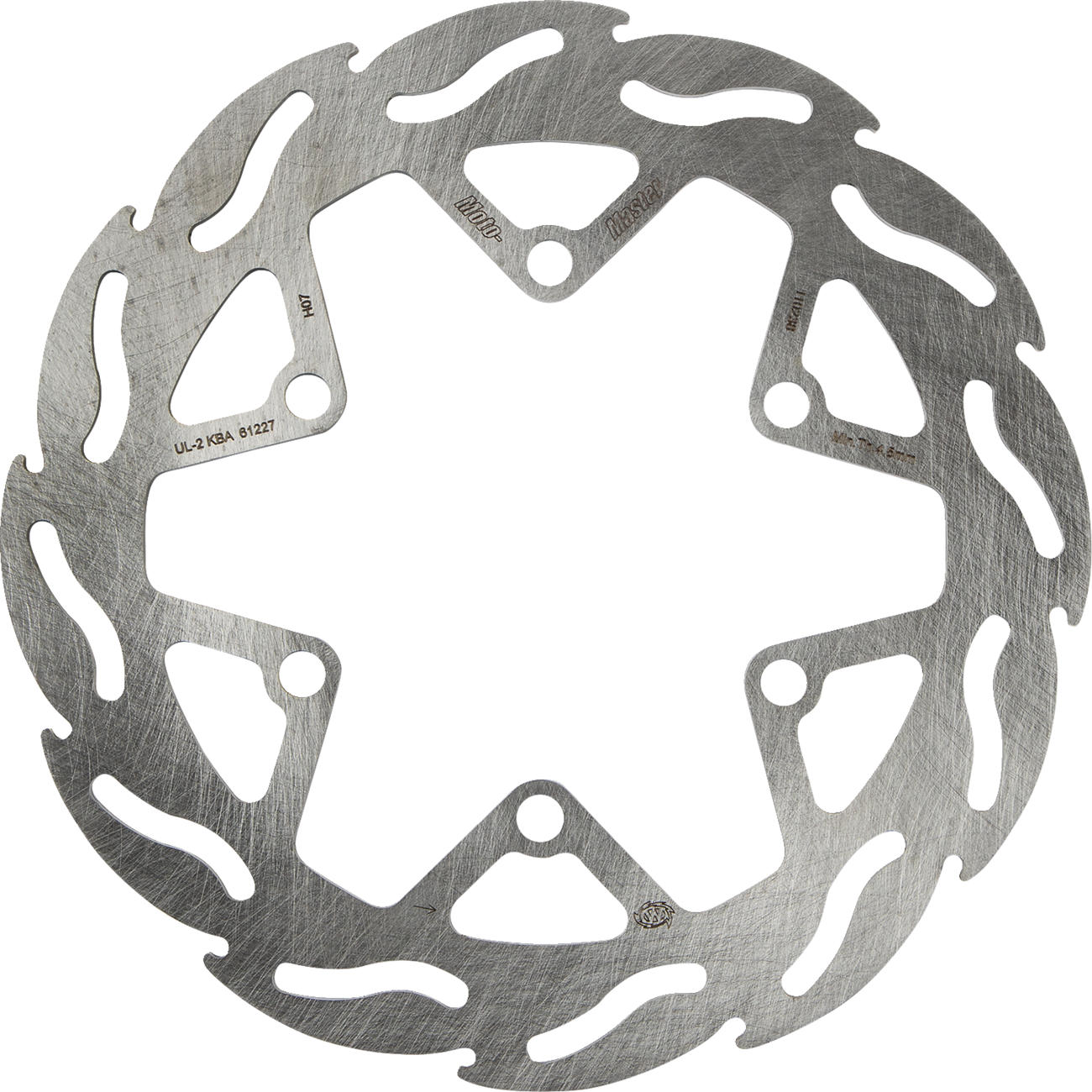 MOTO-MASTER Brake Rotor Front Flame