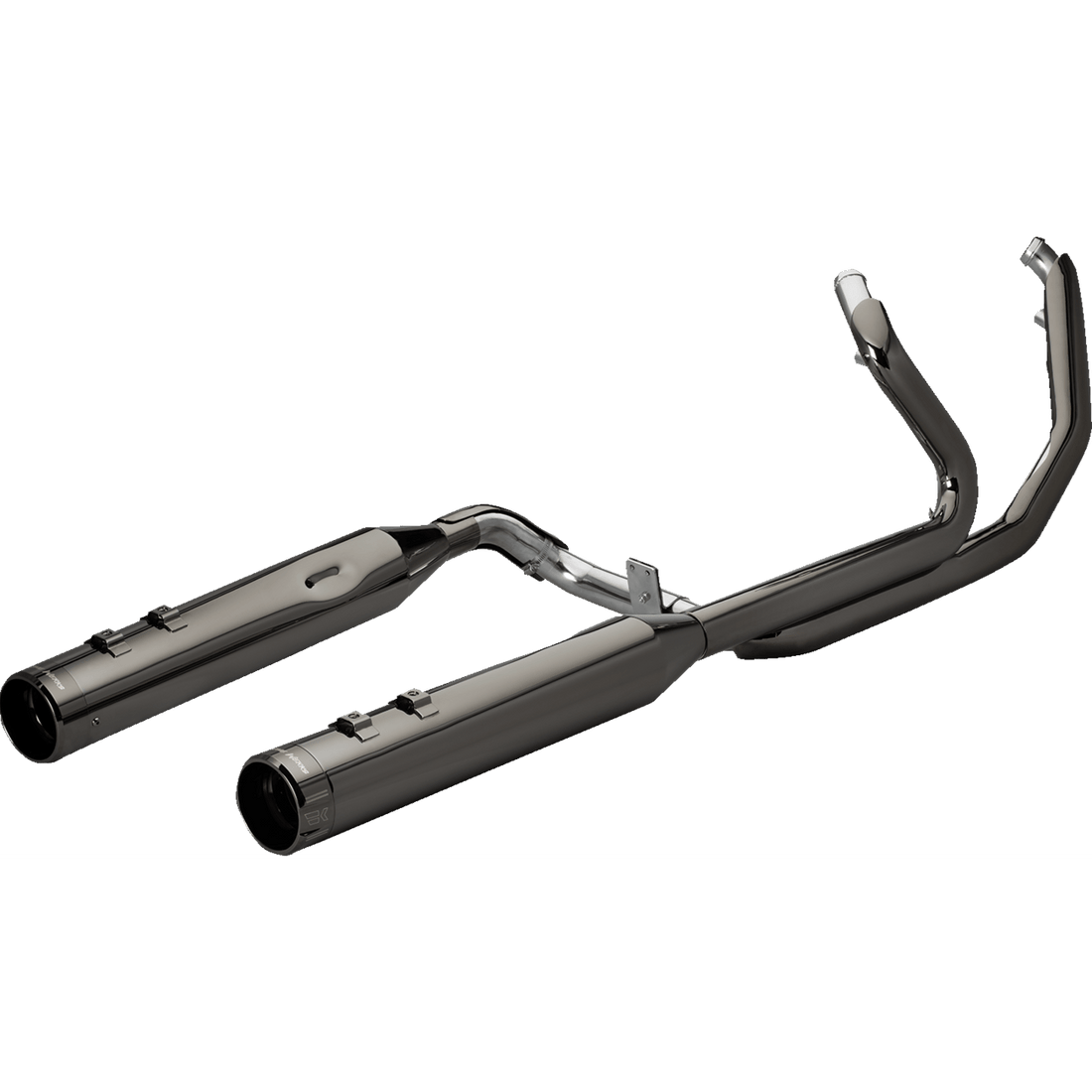 KHROME WERKS 2-into-2 Dominator Exhaust System with 4-1/2" Mufflers Eclipse® with Klassic Tip M8