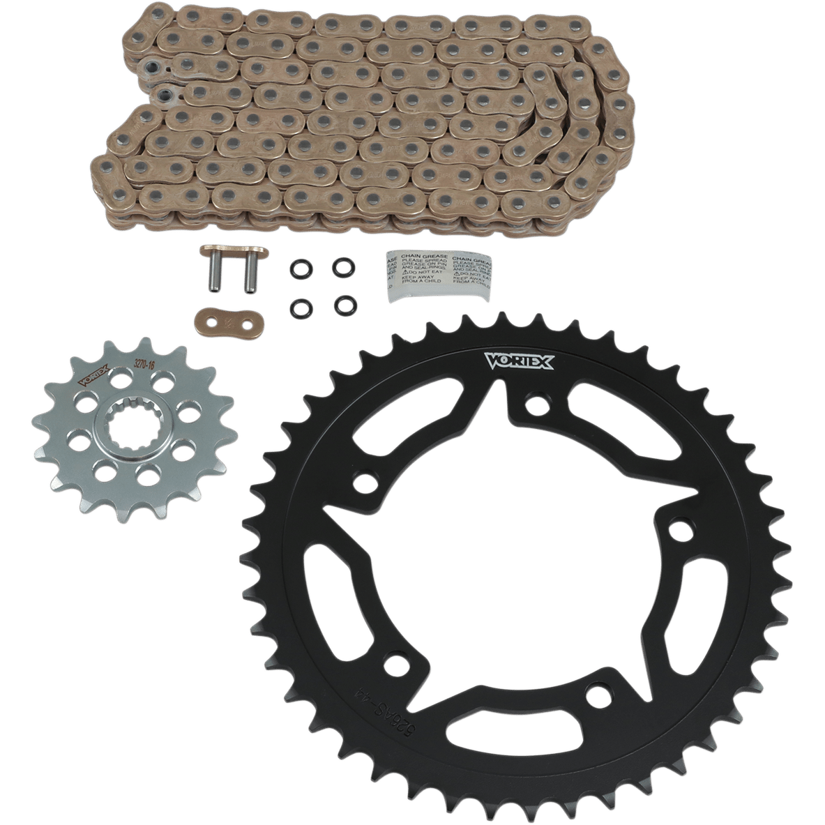 VORTEX Steel Chain Kit Gold CKG6307