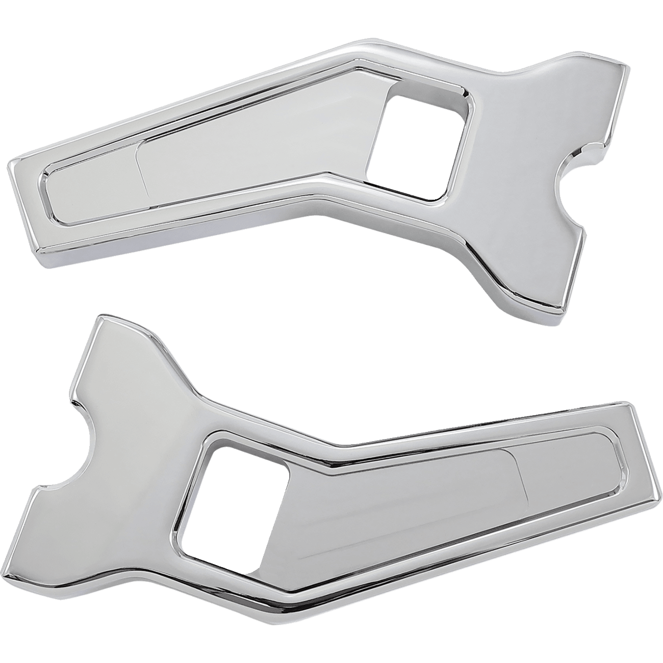 LA CHOPPERS Risers Pullback 6" Chrome LA747106C