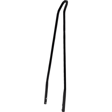 CYCLE VISIONS Sissy Bar Stick Black 30" Squaretude CV8036B