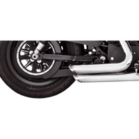 VANCE & HINES Shortshots Staggered Exhaust System Chrome 17329