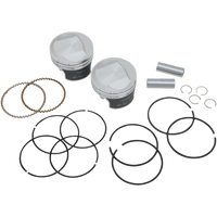 WISECO Tracker™ Series Piston Kit 3.528" 1340 cc 80 Cubic Inch +0.030" Evolution