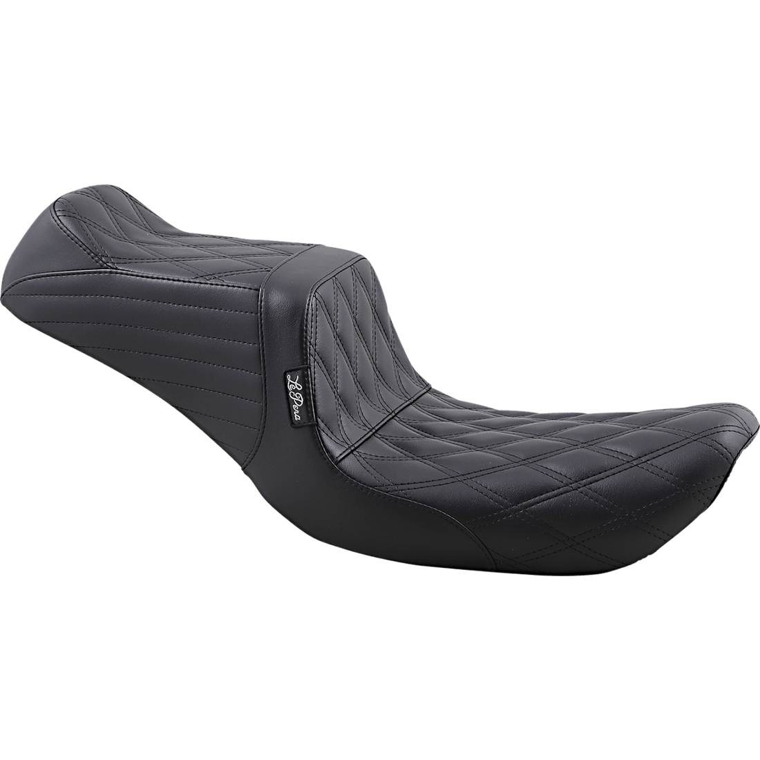 LE PERA Tailwhip Seat Double Diamond Black FXD '99-'03 LN581DD