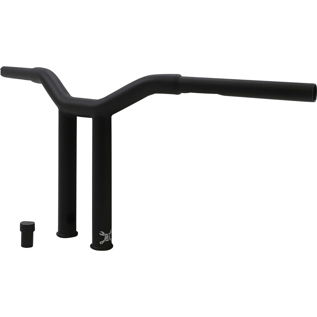 BURLY BRAND Handlebar Dominator Straight 10" Matte Black B126071SB