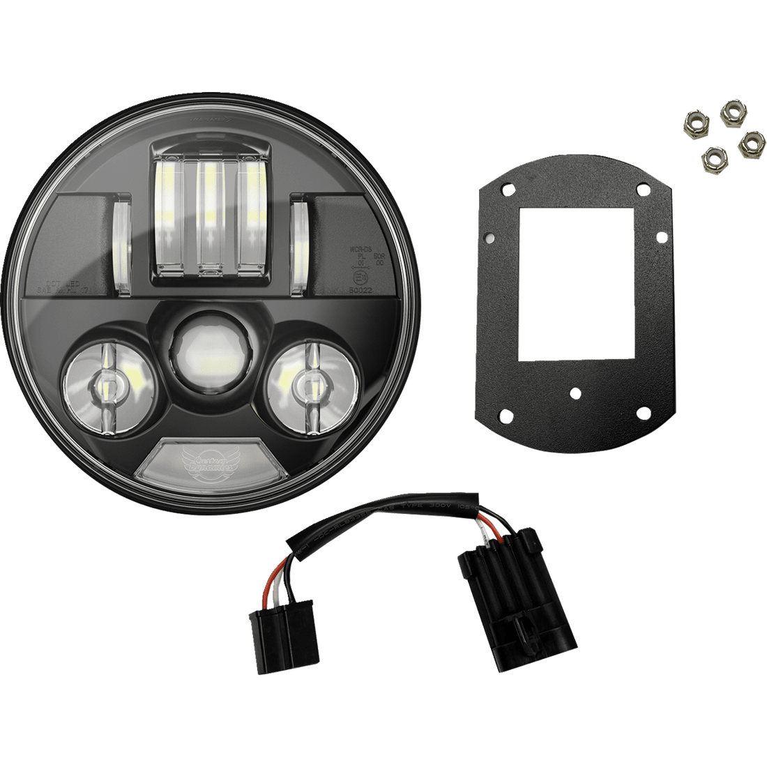 CUSTOM DYNAMICS ProBEAM® Headlight Kit 5-3/4" Black FXLRST/FXRST PBLRSTB