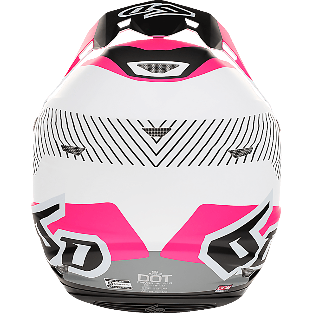 6D HELMETS ATR-2 Helmet Fusion Neon Pink Small 122945