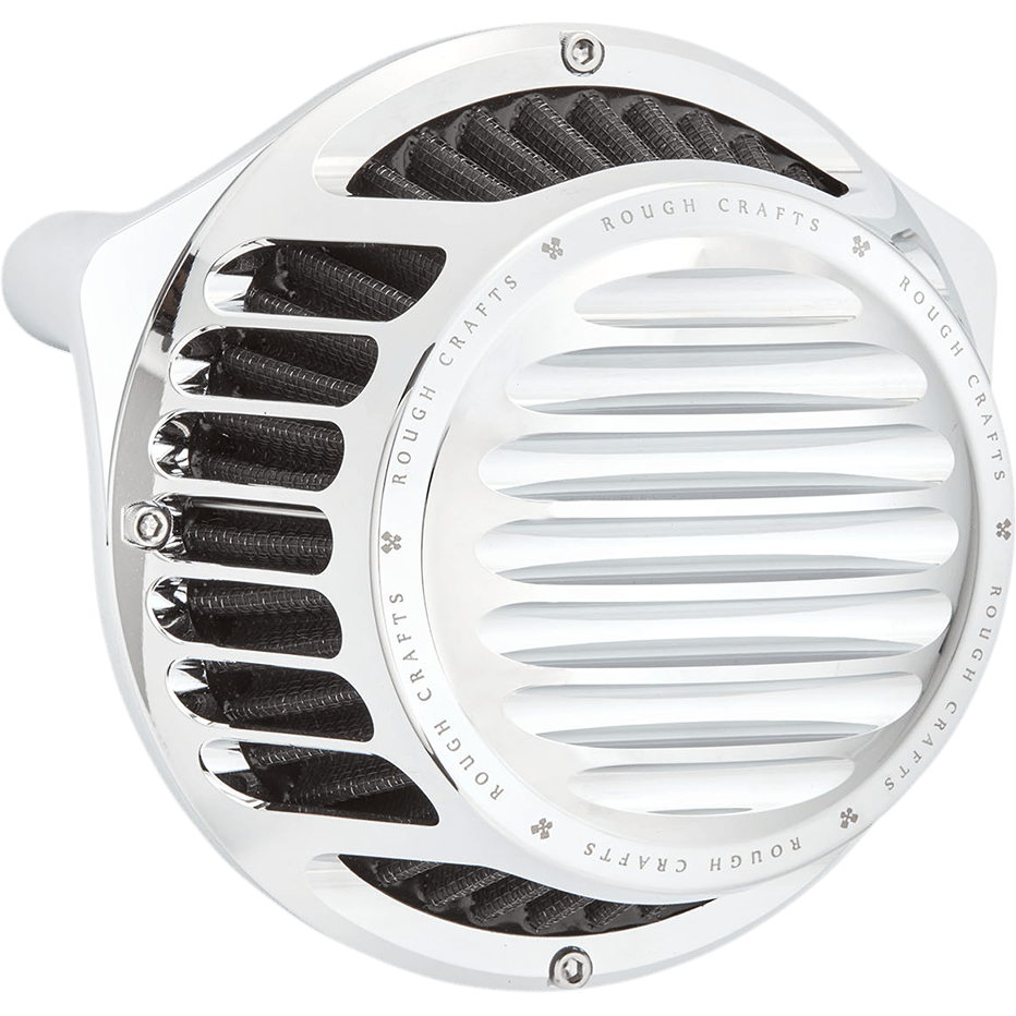 ROUGH CRAFTS Round Air Cleaner Chrome RC600012