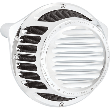 ROUGH CRAFTS Round Air Cleaner Chrome RC600012